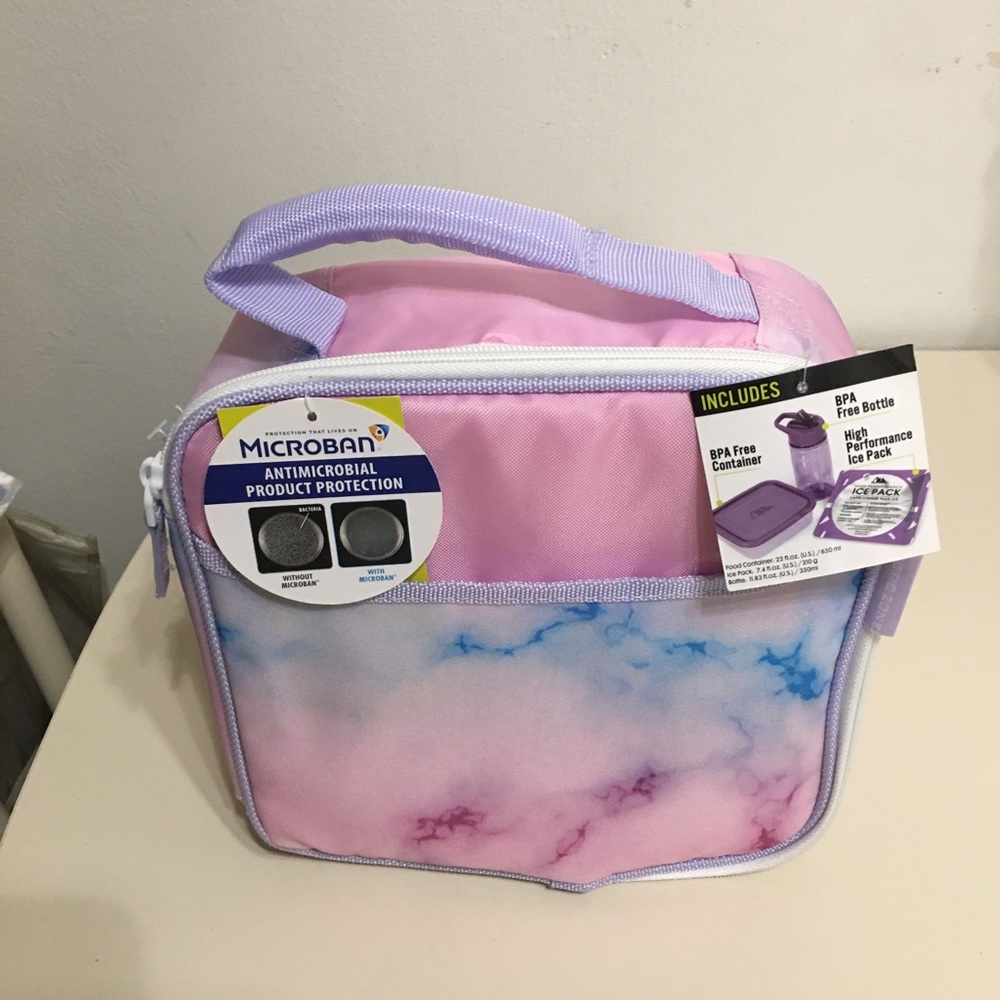 Arctic Insulated Kids Lunch Box with Ice pack, Sandwich Container water bottle.
